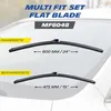MICHELIN Scheibenwischer Multi Fit Set MF6048 600 mm / 475 Produktbild-Vorschau 2