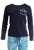 Damen Pyjama Schlafanzug 2-teilig mit Hose & Oberteil Good Produktbild-Vorschau 2