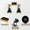 ZMH Reflektor Sufitowy 2 Płomienny Czarny Lampa Sufitowa Podgląd zdjęcia produktu 2