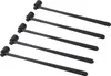 5PCS Plum Blossom Dermal Hammer Single End Black ABS Handle Náhled obrázku produktu 3