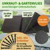 TTL GARDEN Unkrautvlies Set 20m² 2x10m 100g/m² + 30 Produktbild-Vorschau 2