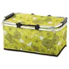 A picnic basket with a floral pattern on a white background. Produktbild-Vorschau
