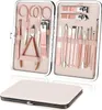 18-teiliges Roségold Maniküre- und Pediküre-Set – Produktbild-Vorschau 1