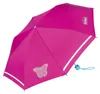 Scout Kinder-Taschenregenschirm mit Reflektorband Butterfly Produktbild-Vorschau 4