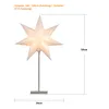 Star Tischlampe Sensy Mini, Metallfuß, Cremeweiß, H: 55x34 Produktbild-Vorschau 6