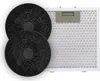 Two black circular filters and a white rectangular filter are arranged on a white background. Náhľad obrázku produktu
