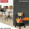 Wózek Floordirekt Henry Metalowy Czarny – wózek kuchenny z Podgląd zdjęcia produktu 7