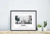 MuchoWow® Gerahmtes Poster Dubai - Skyline - Palme 40x30 cm Produktbild-Vorschau 6
