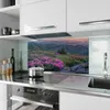 Küchenrückwand Spritzschutz Glas mit Motiv Berglandschaft Produktbild-Vorschau 2
