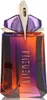 A perfume bottle with a gradient of purple to orange. Voir les images du produit