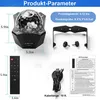 LED DJ Partylicht 9W, violett, 180° drehbar, Produktbild-Vorschau 5