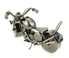 Deko Shopper Motorrad aus Metall 22 cm Dekoration Produktbild-Vorschau 5