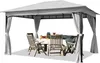 TOOLPORT Tonnelle de Jardin 3x4 m pavillon, bâche de toit Voir les images du produit 1