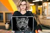MuchoWow® Laptop Aufkleber Sticker Cover Tiger auf Produktbild-Vorschau 5
