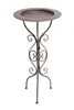 Metallständer Country-Style schwarz Tablett – Beistelltisch Produktbild-Vorschau 3