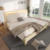 Sweiko Lit double en bois 160×200cm, Tête de lit avec Voir les images du produit 2