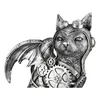 Gilde Figur, Katze, "Steampunk Cat", Kunstharz, Podgląd zdjęcia produktu 5