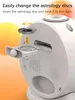 Close-up of a white projector device showing how to insert an astrology disc. Náhled obrázku produktu