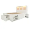 Flieks Jugendbett 90x200cm mit flexiblem Nachttisch, Produktbild-Vorschau 10