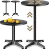 CASARIA® 2in1 Stehtisch höhenverstellbar 70-115cm Aluminium Produktbild-Vorschau 1