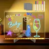30 x 20 cm LED svítící akrylová nástěnka se 7 neonovými Náhled obrázku produktu 1