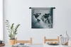MuchoWow® Wandteppich Wandbehang Weltkarte - Blau - Produktbild-Vorschau 2