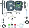 A disassembled view of an automatic pH regulation system, showing all its components laid out. Anteprima dell’immagine prodotto