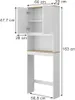 Toaletní skříňka Vicco Livia Bílá 60 x 163 cm, Model 50140 Náhled obrázku produktu 2