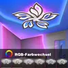55W LED Deckenleuchte mit RGB Farbwechsel Lamp, Dimmbar mit Produktbild-Vorschau 3