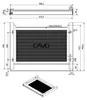 CAVO Laptop-Schublade – 550 mm, schwarz Produktbild-Vorschau 6