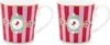 PIP STUDIO Love Birds Medallion Stripes Red-Pink Produktbild-Vorschau 2
