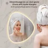 Miroir de salle de bain asymétrique AFIELINA avec éclairage Voir les images du produit 8