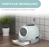 PawHut Kočičí záchod s podložkou, lopatkou a přenosnou Náhled obrázku produktu 6