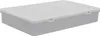 A gray storage box with a white lid. Náhľad obrázku produktu