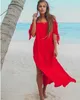 Letní šaty - Maxi šaty - Dlouhá plážová tunika - Volný boho Náhled obrázku produktu 3