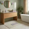 TRENDS | Badlaken - Badmat - 45 x 120 cm - kleurrijk - 100% Productafbeelding-voorbeeld 2