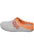 Manitu Damen Hausschuh Pantoffel colorblocking style Herz Produktbild-Vorschau 2