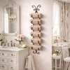 DanDiBo Porte-serviettes salle de bain mural 568 Étagère à Voir les images du produit 3