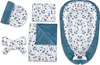 PIMKO Velvet Nid pour bébé Nid douillet Ensemble 5 pièces Voir les images du produit 1