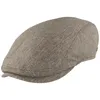 Göttmann Herren Sommer Flat-Cap aus Seide mit UV-Schutz 40+ in grau