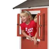 AXI Spielhaus Beach Lodge XL in Rot mit Rutsche in Grau | Produktbild-Vorschau 7