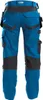 DASSY Stretch Arbeitshose FLUX Gr. 53 azurblau/grau  Produktbild-Vorschau 2