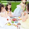 Kinder Geschirr-Set aus Holz, Spielküchen-Zubehör mit Produktbild-Vorschau 8