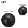 Dekorative Edelstahlkugel 63 mm, glänzend schwarz, poliert, rostfrei Productafbeelding-voorbeeld