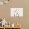 Leinwand Bilder 30x20 cm - Kinder Beige - Dinosaurier, Produktbild-Vorschau 2