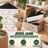 Adventskalender zum Aufhängen, 24 Taschen Stoff, befüllbar, Produktbild-Vorschau 4