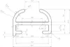 SN DECO - Objektschiene SC Set, 1-läufig, weiß, 200 cm, Produktbild-Vorschau 8