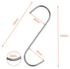 20 Edelstahl-S-Haken, 15 cm, 3 mm, für Fleisch & Fisch Productafbeelding-voorbeeld
