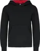 Kariban Kinder Kapuzenshirt Bicolor Produktbild-Vorschau 1