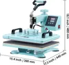 SucceBuy pressa termica 5 in 1, macchina per il Anteprima dell’immagine prodotto 8